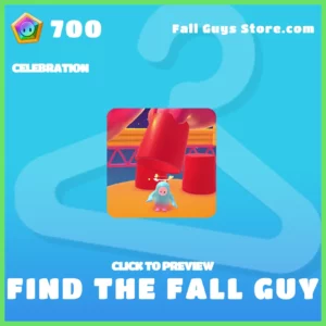 Find The Fall Guy Celebration in Fall Guys