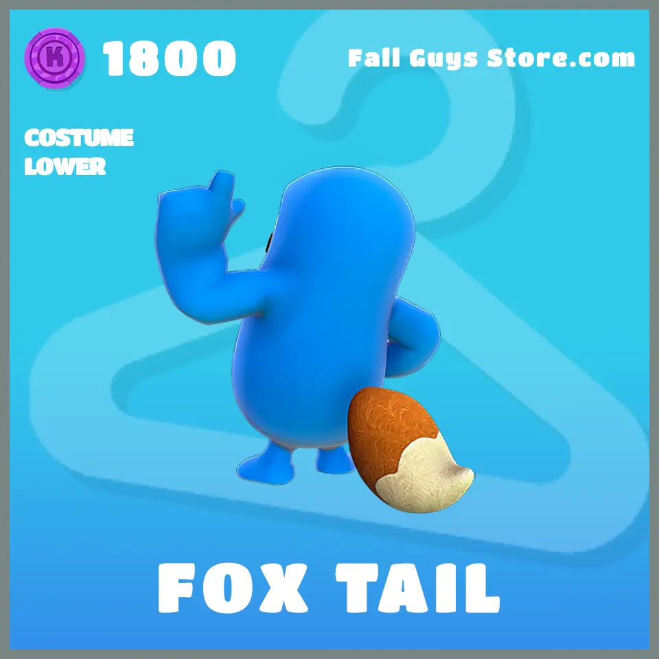 Fox Tail Costume Lower Skin in Fall Guys