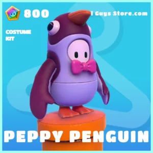 Peppy Penguin Costume Kit Skin in Fall Guys