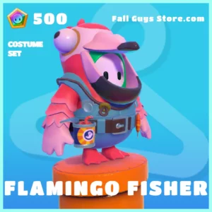 Flamingo Fisher Costume Set Skin in Fall Guys