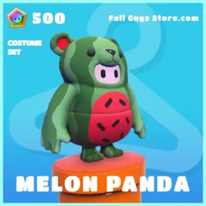 Melon Panda Costume Set Skin in Fall Guys
