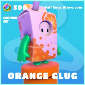 Orange Glug Costume Set Skin in Fall Guys