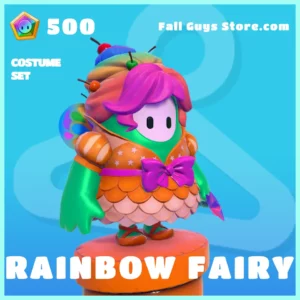 Rainbow Fairy Costume Set Skin in Fall Guys