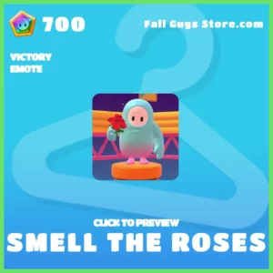 Smell The Roses Victory Emote in Fall Guys
