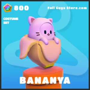 Bananya Costume Set Skin in Fall Guys