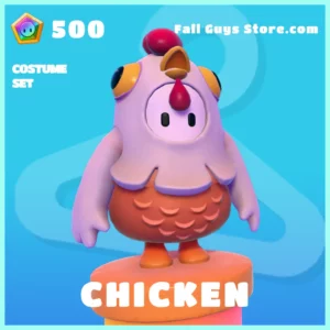 Chicken Costume Set Skin in Fall Guys