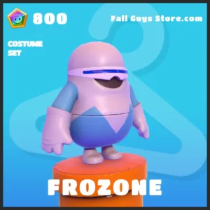 Frozone Costume Set Skin from The Incredibles in Fall Guys