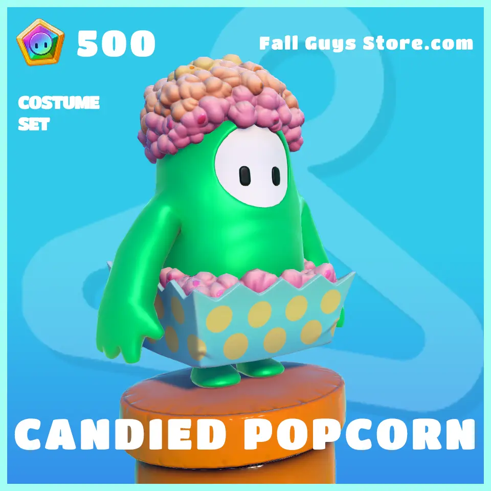 Candied Popcorn Costume Set Skin in Fall Guys