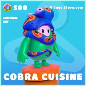 Cobra Cuisine Costume Set Skin in Fall Guys