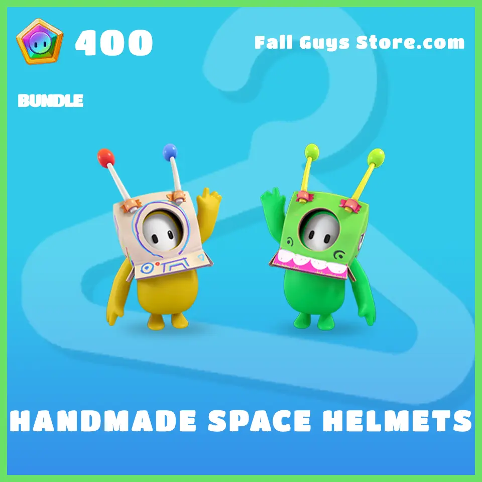 Handmade Space Helmets bundle in Fall Guys