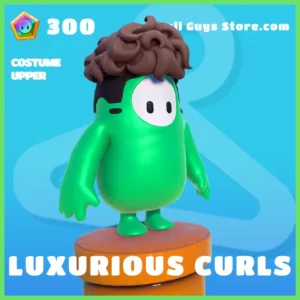 Luxurious Curls Costume Skin in Fall Guys