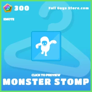 Monster Stomp Emote in Fall Guys